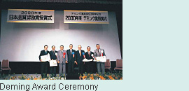 Deming Award Ceremony